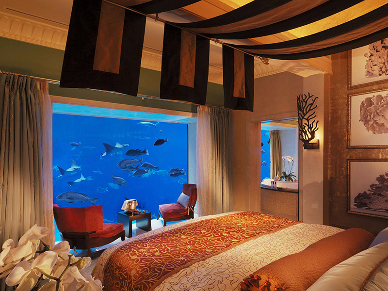 تمتع بعطلة غير اعتيادية تحت الماء مع Hotels.com